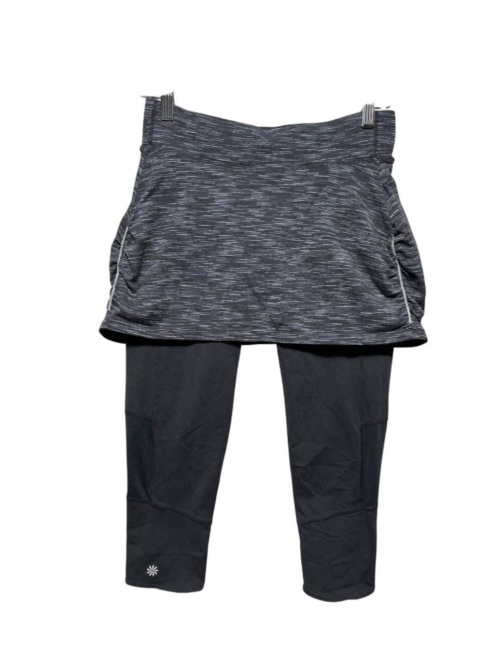 Athleta Contender 2 In 1 Skirt Capri Women’s Small Space Dye